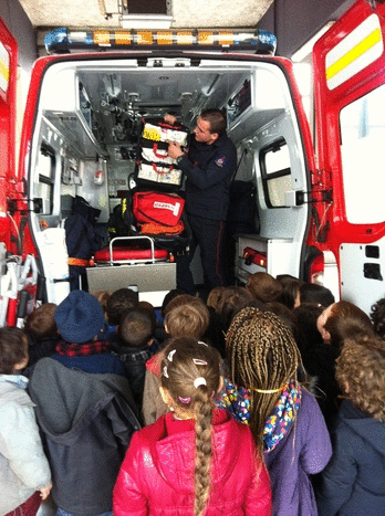 Moyennes section chez les pompiers